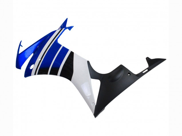 Lojas Carenagens Moto Honda CBR500R 2013-2015 - Azul Branco Preto Fosco