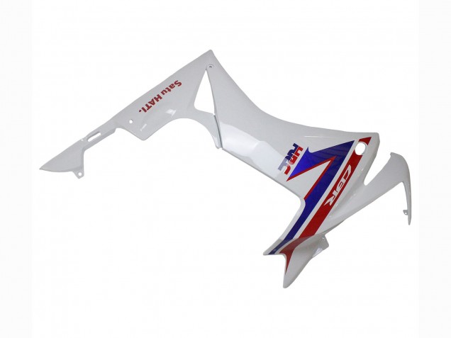 Lojas Carenagens Moto Honda CBR500R 2013-2015 - Branco Vermelho Azul HRC