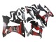 Lojas Carenagens Moto Honda CBR500R 2013-2015 - Vermelho Prata Preto Brilhante