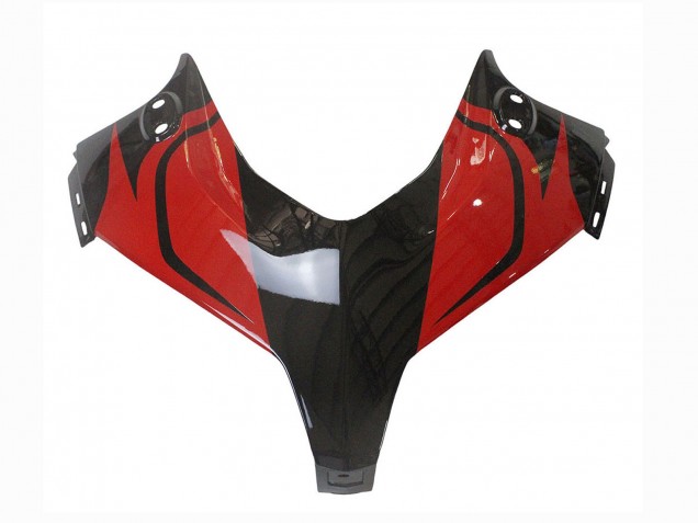 Lojas Carenagens Moto Honda CBR500R 2013-2015 - Vermelho Prata Preto Brilhante