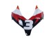 Lojas Carenagens Moto Honda CBR500R 2013-2015 - Laranja Branco Vermelho Preto Brilhante Repsol 3
