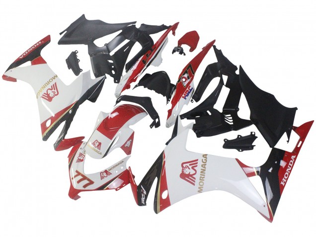 Lojas Carenagens Moto Honda CBR500R 2013-2015 - Branco Vermelho Verde Preto Brilhante Morinage 777