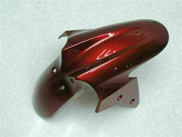 Lojas Carenagens Moto Kawasaki EX250 2008-2012 - Preto Brilhante Vermelho Castanho