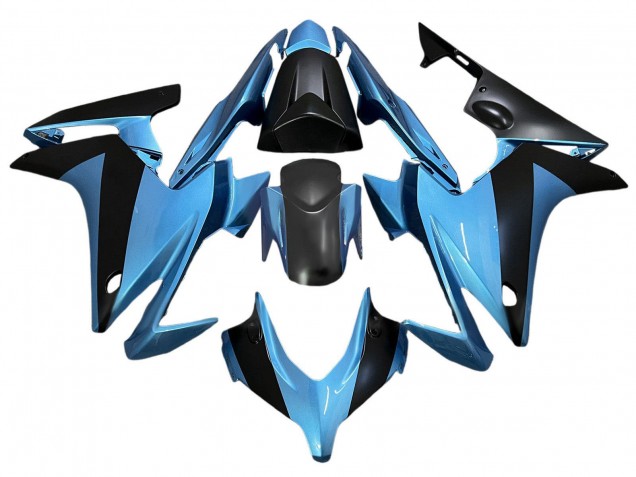 Lojas Carenagens Moto Honda CBR500R 2013-2015 - Azul Claro Preto