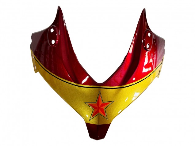 Lojas Carenagens Moto Honda CBR500R 2013-2015 - Vermelho Azul Amarelo Estrela