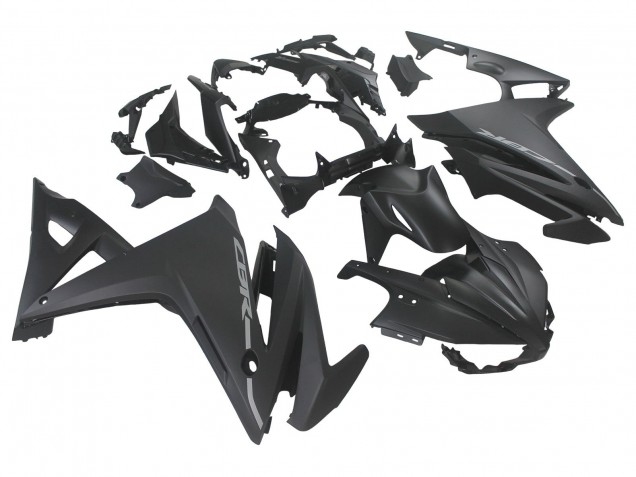 Lojas Carenagens Moto Honda CBR500R 2016-2018 - Preto Fosco