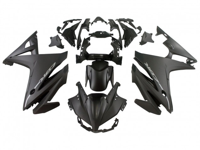 Lojas Carenagens Moto Honda CBR500R 2016-2018 - Preto Fosco
