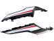 Lojas Carenagens Moto Honda CBR500R 2016-2018 - Branco Vermelho Preto Fosco