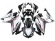 Lojas Carenagens Moto Honda CBR500R 2016-2018 - Branco Vermelho Preto Fosco