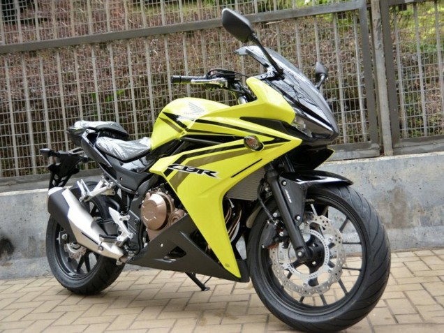 Lojas Carenagens Moto Honda CBR500R 2016-2018 - Amarelo