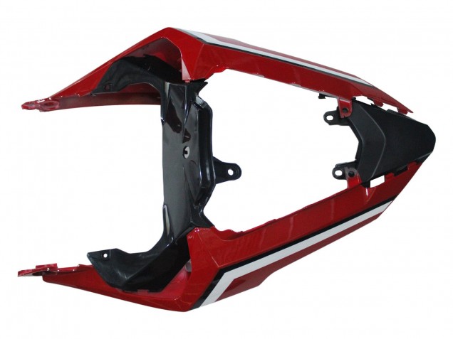 Lojas Carenagens Moto Honda CBR500R 2016-2018 - Vermelho Branco Preto Fosco