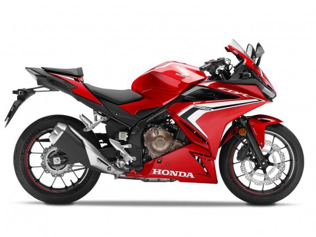 Lojas Carenagens Moto Honda CBR500R 2022-2023 - Vermelho Branco Preto