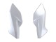 Lojas Carenagens Moto Honda CBR500R 2022-2023 - Branco Pérola