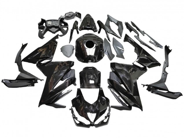 Lojas Carenagens Moto Honda CBR500R 2022-2023 - Preto Brilhante