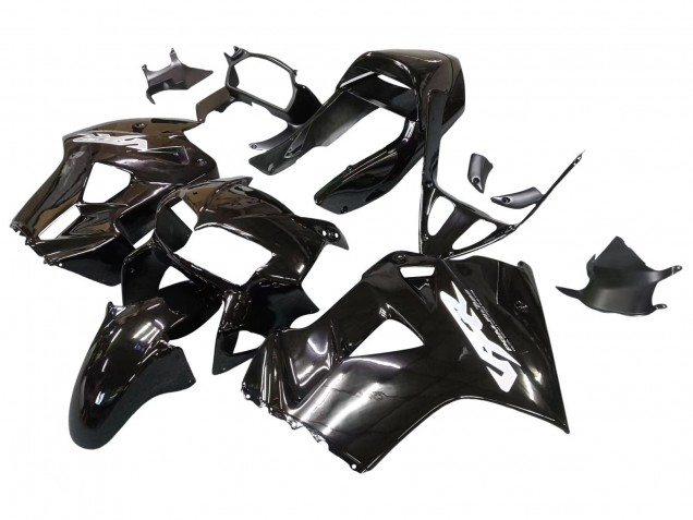 Lojas Carenagens Moto Honda VFR 800 1998-2001 - Preto Brilhante