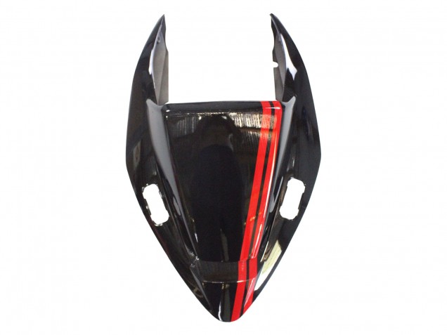 Lojas Carenagens Moto Honda VFR 800 2002-2013 - Preto Brilhante Vermelho