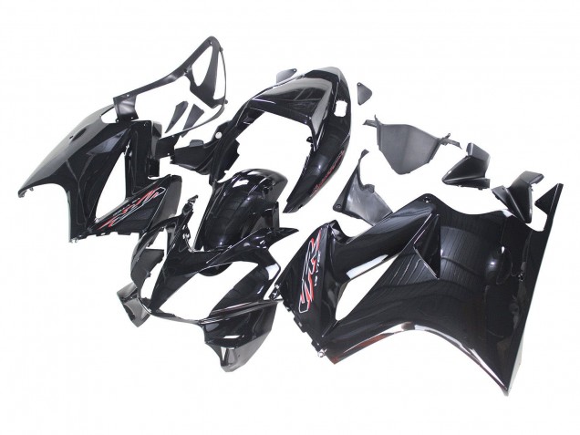 Lojas Carenagem Moto Honda VFR 800 2002-2013 - Preto Brilhante