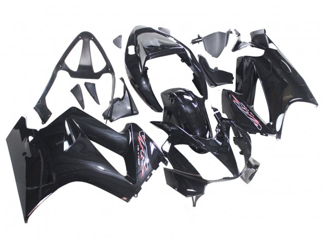 Lojas Carenagem Moto Honda VFR 800 2002-2013 - Preto Brilhante