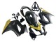 Lojas Carenagens Moto Honda VFR 800 2002-2013 - Amarelo Preto Fosco