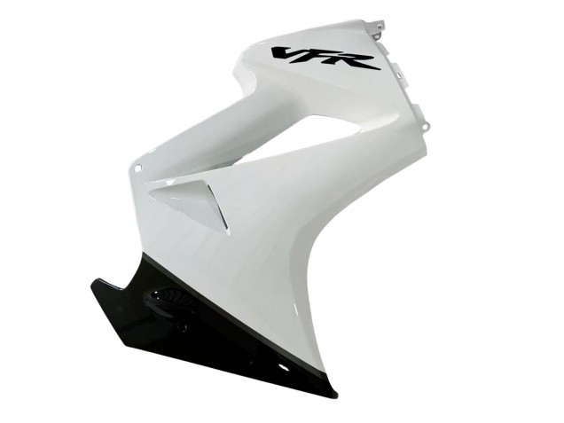 Lojas Carenagens Moto Honda VFR 800 2002-2013 - Branco Pérola Preto Brilhante Decal