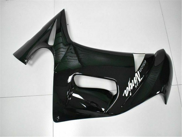 Lojas Carenagens Moto Kawasaki EX650 2006-2008 - Preto Brilhante Branco