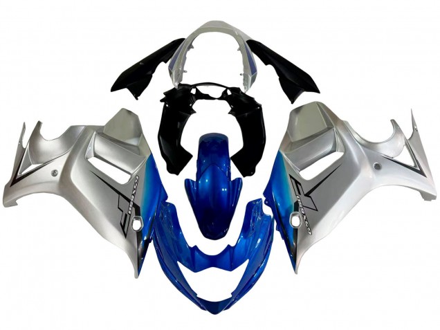 Lojas Carenagens Moto Suzuki GSX650F 2008-2013 - Prata Azul