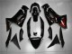 Lojas Carenagens Moto Kawasaki EX650 2006-2008 - Preto Brilhante Vermelho Chama