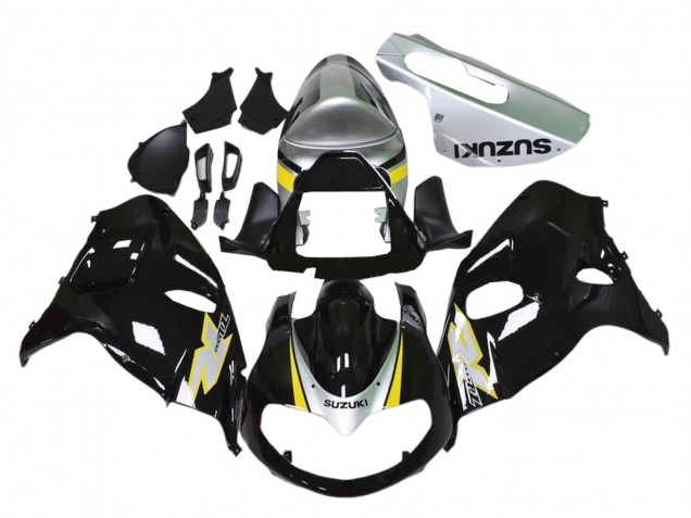 Lojas Carenagens Moto Suzuki TL1000R 1998-2003 - Preto Brilhante Prata Amarelo
