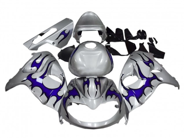 Lojas Carenagens Moto Suzuki TL1000R 1998-2003 - Prata Azul