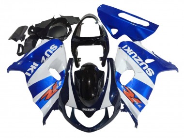 Lojas Kits Carenagem Moto Suzuki TL1000R 1998-2003 - Azul Branco Preto Vermelho