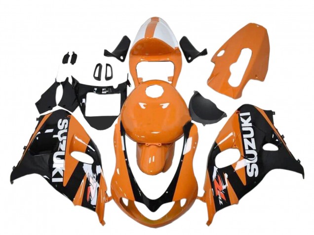 Lojas Carenagens Moto Suzuki TL1000R 1998-2003 - Laranja Preto Branco
