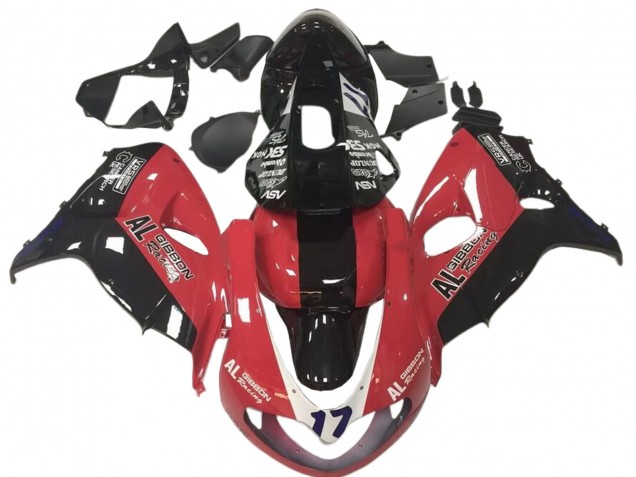 Lojas Carenagens Moto Suzuki TL1000R 1998-2003 - Vermelho Preto Corrida 17