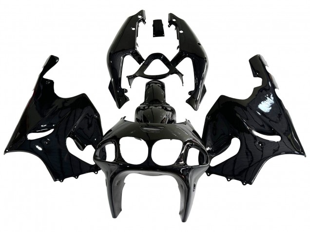 Lojas Carenagem Moto Kawasaki ZX7R 1996-2003 - Preto Brilhante