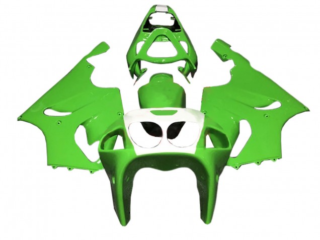 Lojas Carenagens Moto Kawasaki ZX7R 1996-2003 - Verde Branco