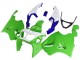 Lojas Carenagens Moto Kawasaki ZX7R 1996-2003 - Branco Verde Azul