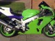 Lojas Carenagens Moto Kawasaki ZX7R 1996-2003 - Branco Verde Azul