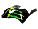 Lojas Carenagens Moto Honda CBR1000RR 2004-2005 - Preto Brilhante Amarelo Verde Monstro