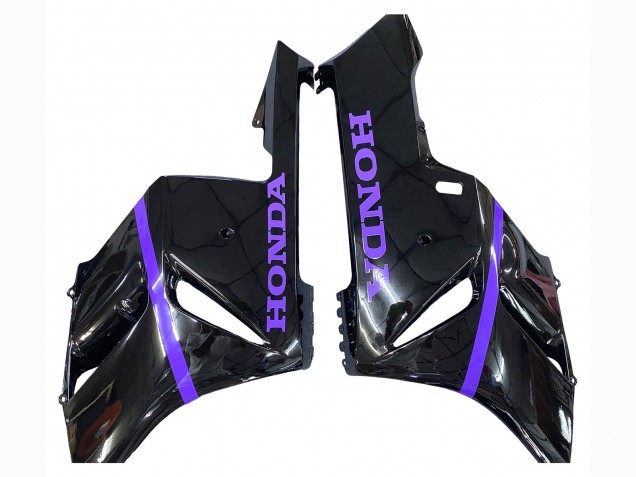 Lojas Carenagens Moto Honda CBR1000RR 2004-2005 - Preto Brilhante Roxo Listra