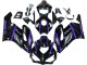 Lojas Carenagens Moto Honda CBR1000RR 2004-2005 - Preto Brilhante Roxo Listra