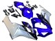 Lojas Carenagens Moto Honda CBR1000RR 2004-2005 - Prata Azul Preto Brilhante