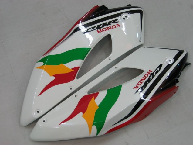 Lojas Carenagens Moto Honda CBR1000RR 2004-2005 - Branco Azul Vermelho Preto Brilhante Estrela EuroBet Lee