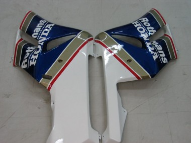 Lojas Carenagens Moto Honda CBR1000RR 2004-2005 - Branco Azul Ouro Rothmans