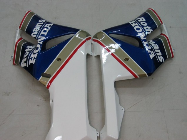 Lojas Carenagens Moto Honda CBR1000RR 2004-2005 - Branco Azul Ouro Rothmans