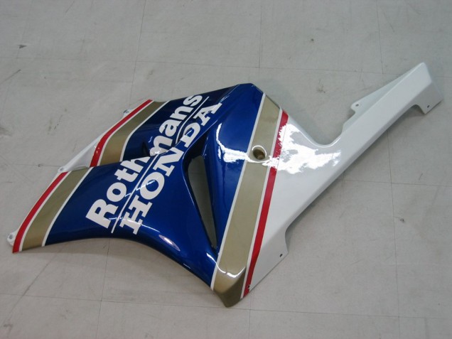 Lojas Carenagens Moto Honda CBR1000RR 2004-2005 - Branco Azul Ouro Rothmans