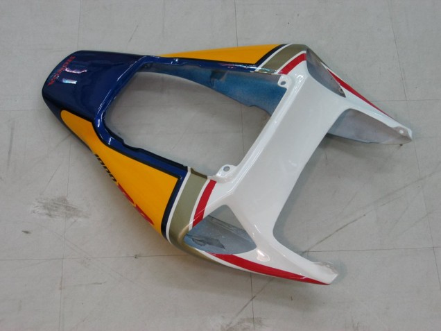 Lojas Carenagens Moto Honda CBR1000RR 2004-2005 - Branco Azul Ouro Rothmans