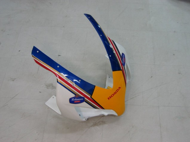 Lojas Carenagens Moto Honda CBR1000RR 2004-2005 - Branco Azul Ouro Rothmans