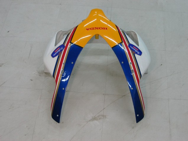 Lojas Carenagens Moto Honda CBR1000RR 2004-2005 - Branco Azul Ouro Rothmans