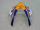 Lojas Carenagens Moto Honda CBR1000RR 2004-2005 - Branco Azul Ouro Rothmans