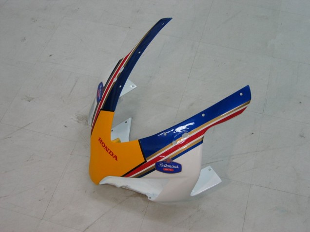 Lojas Carenagens Moto Honda CBR1000RR 2004-2005 - Branco Azul Ouro Rothmans