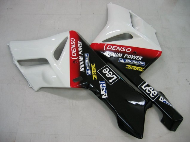 Lojas Carenagens Moto Honda CBR1000RR 2004-2005 - Branco Azul Vermelho Preto Brilhante Estrela Carrera Lee